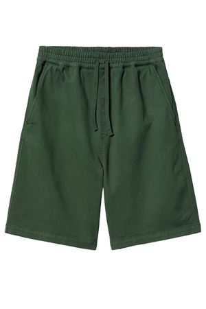 Floyde Short in twill di cotone verde CARHARTT WIP | I03358729U